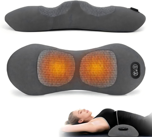Massageador de Costas Smooth Spine Triple Fusion com Cabo USB, Aquecido, Vibração e Tração para Alívio da Dor em Tecidos Profundos - Product Image 1