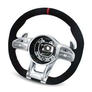 Volante Deportivo Personalizado Premium para <span class=keywords><strong>Mercedes</strong></span> <span class=keywords><strong>Benz</strong></span> W177 AMG E63 W212 W219 W222 W221 W238 - Product Image 3