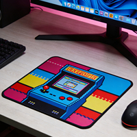 Tapis de Souris de Jeu et de Bureau Personnalisé avec Tout Design Imprimé, Taille Sur Mesure, Antidérapant et Étanche