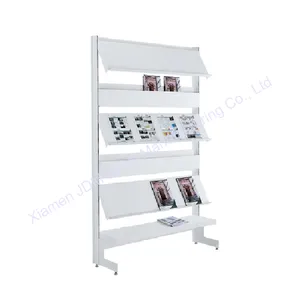 customize Racks Metal Lays Display Promotion Display Table Wall Stand For Newspapers Market Rack