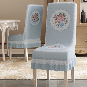 <span class=keywords><strong>Funda</strong></span> de <span class=keywords><strong>Silla</strong></span> Elástica <span class=keywords><strong>Universal</strong></span> Moderna de Estilo Europeo YongHo para Comedor de Hotel y Restaurante, Diseño Floral Americano Completo - Product Image 3