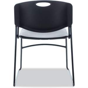 Silla Escolar Apilable de Resina Alera, Soporta 275 lb, Altura del Asiento 18.50\", Respaldo y Base Negros, 4 por Caja - Product Image 1