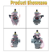 Carburateur de Moto pour Yamaha 1988-2006 Blaster 200 YFS200 PZ28J Boîte en Alliage d'Aluminium Argenté 6 Mois