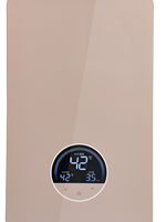Chauffe-eau électrique intelligent 8,8 kW Manuel Salle de bain domestique 220V Chauffe-eau instantané LED Température Contrôle vocal allemand Plastique