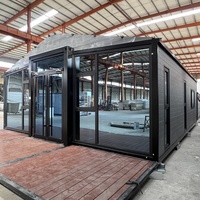 Prix Abordables Maison Conteneur Démontable Pliable Préfabriquée de 20 pieds et 40 pieds, 2 Chambres, pour Hôtel