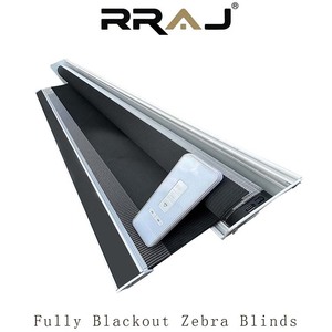 Google nhà thông minh mù Zebra Rèm cơ giới Trắng trẻ em Zebra Rèm zwave - Product Image 3