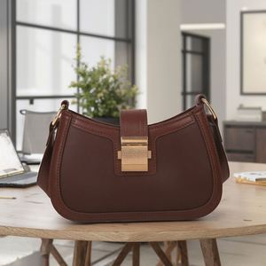 Brand Wholesale High Quantity Solid Color Large Capacity Commuting Custom Pu Leather Girl Vintage <b>square</b> Tote Handbag - Product Image 1