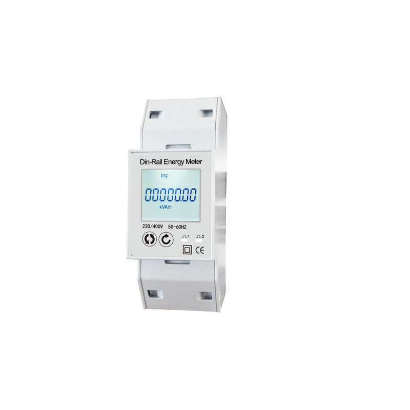 din rail mounting Single Phase home power electricity kWh meter single phase residential and industrial
