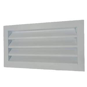 Tùy chỉnh màu trắng hình chữ nhật Acoustic louvers cho HVAC Hệ thống bền cách âm đục lưỡi 220V giảm tiếng ồn cho - Product Image 3