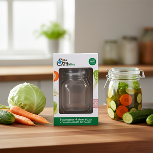 <b>Fermentation</b> <b>Weights</b> Set Of 4 For Fermenting Vegetables In Glass Jars - Product Image 3