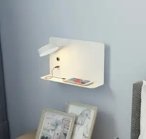 Современный простой настенный светодиодный светильник в европейском стиле для спальни, кровати, слона, животного из мультфильма