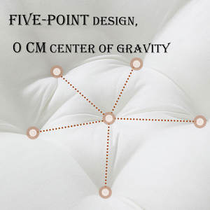 SeaMind 100%, de algodón orgánico almohada de lactancia, <span class=keywords><strong>nido</strong></span> personalizable para bebé, cojín inclinado antirregurgitación desmontable, cuna hecha - Product Image 3