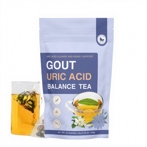 Té de Hierbas Mixtas <span class=keywords><strong>para</strong></span> <span class=keywords><strong>la</strong></span> <span class=keywords><strong>Gota</strong></span> y el Equilibrio del Ácido Úrico, Té Chino en Bolsitas con Sabor, en Oferta - Product Image 1