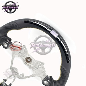Volant de voiture en fibre de carbone avec LED, vente chaude, pour 86 Brz 2017-2019 - Product Image 3