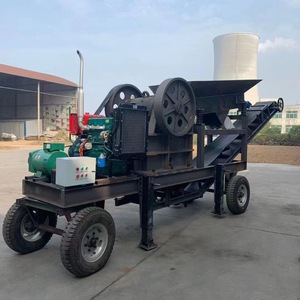 Mini concasseur à mâchoires rentable pour pierre de rivière <span class=keywords><strong>bleu</strong></span> petit concasseur mobile Machines de concassage de pierre afrique du sud vente usine de carrière - Product Image 5