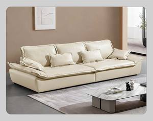 أريكة عصرية مريحة على شكل سحابة لغرفة المعيشة، طقم أريكة قطاعية معيارية - Product Image 6