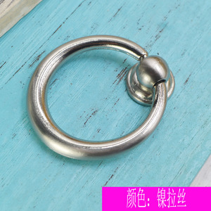 Furniture Handle Ring Zinc Alloy Cabinet Hardware Traditional Style Durable Living Room Use - Product Image 5