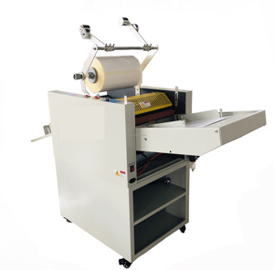 Factory Supply Auto Feeding <strong>Paper</strong> Film Hot <strong>Laminator</strong> with 370mm Laminating Size Machine Price for Printing Company - Product Image 3