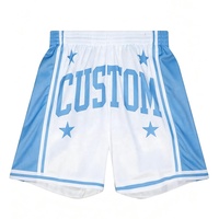 Pantalones Cortos de Baloncesto Retro de Malla para Hombre, de Secado Rápido, para Entrenamiento Atlético, Estilo Vintage, con Impresión Personalizada de Logotipo, Nombre y Número