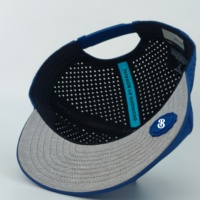 BDBRIM OEM 47 Casquette de papa imperméable Casquette de camionneur Patch en cuir personnalisé 3D Logo brodé Casquette de baseball Chapeaux de golf avec corde