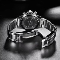 Relojes de Cuarzo PAGANI DESIGN en Oferta para Hombre, Reloj de Alta Calidad con Tres Agujas Pequeñas, Fecha Automática, Cronógrafo, Espejo de Zafiro AR