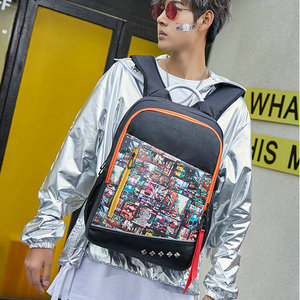 Los hombres <span class=keywords><strong>chico</strong></span> más joven de carga USB hip-hop bolsa inteligente bolsas mochila para los hombres <span class=keywords><strong>chico</strong></span> - Product Image 5