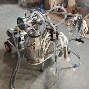 เครื่องรีดนมวัวอัตโนมัติแบบ25L ปั๊มสุญญากาศเครื่องรีดนมไฟฟ้าแบบพกพาสำหรับฟาร์ม - Product Image 2