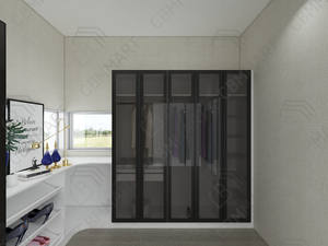 Cbmmat thiết kế miễn phí đi bộ trong tủ quần áo Mở Kệ mà không có cửa tủ quần áo phong cách hiện đại - Product Image 5