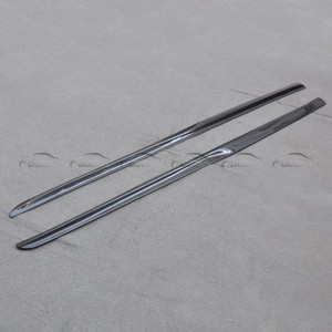 Lato di carbonio Paraurti Lip Rocker Splitter Auto Minigonne Laterali di Estensione per <span class=keywords><strong>Mercedes</strong></span> <span class=keywords><strong>Benz</strong></span> <span class=keywords><strong>W205</strong></span> 4 Porta C43 C63 - Product Image 2