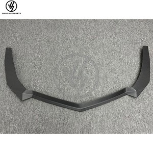 Diffuseur avant en fibre de carbone mate style LB pour Lambo Aventador LP700 LP720 LP740 2011-2015, lèvre avant en carbone, pièces de voiture - Product Image 2