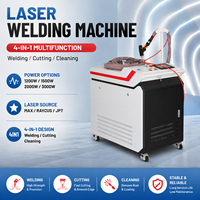 Prix Plus Bas - Machine de Soudage Laser Fibre 4-en-1 1500W 2000W 3000W pour Tous les Métaux et l'Acier Inoxydable