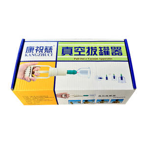 Ensemble de ventouses Kang Zhuci, 6 pièces, outil de thérapie de médecine traditionnelle chinoise, utilisation à domicile - Product Image 2