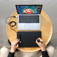 Xp-pen Tablet Gambar Bintang G960S Plus, Tablet Menggambar Monitor Grafik