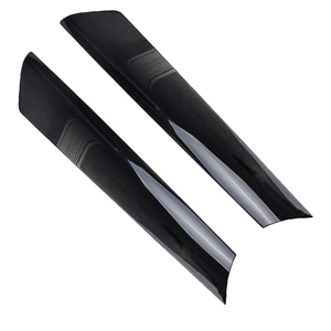 Moldura de Pilar de Parabrisas Delantero ABS Negra OEM 51137128157 Compatible con BMW <span class=keywords><strong>Mini</strong></span> <span class=keywords><strong>Cooper</strong></span> R50 R52 R53 Parabrisas Delantero 1 Par de Molduras de Pilar - Product Image 1