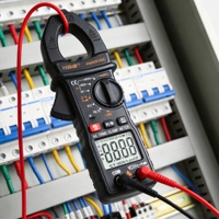 6016A 4000 Penghitung Otomatis Rentang Multifungsi Tester Digital Clamp Multimeter Kapasitansi Resistansi Frekuensi