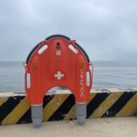 Robot de sauvetage aquatique intelligent télécommandé et étanche, équipement de sauvetage maritime précis et convivial