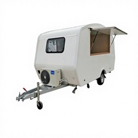 Mini-caravane de voyage moderne avec capacité de couchage pour 2 personnes en promotion