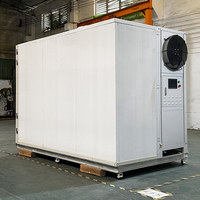 Energiezuinige commerciële warmtepomp voedseldroger voor het drogen van tropisch fruit zoals cassave, kokosnoot, drakenvrucht en mango.