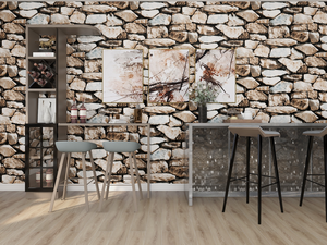 Tuiles murales autocollantes en 3D en forme <span class=keywords><strong>de</strong></span> briques, à peler et à <span class=keywords><strong>coller</strong></span>, imperméables, en <span class=keywords><strong>PVC</strong></span>, pour la cuisine, la <span class=keywords><strong>salle</strong></span> <span class=keywords><strong>de</strong></span> <span class=keywords><strong>bain</strong></span>, le salon, la décoration <span class=keywords><strong>de</strong></span> la maison - Product Image 2