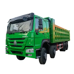 Camion à benne basculante SINOTRUK HOWO 8x4 375HP 40 tonnes de haute qualité d'occasion