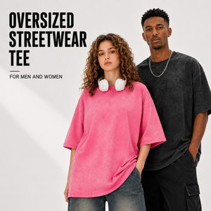 <span class=keywords><strong>T</strong></span>-<span class=keywords><strong>shirt</strong></span> Unisex in Cotone 100% da 270gsm, Lavaggio Acido, Personalizzabile con Stampa, per <span class=keywords><strong>Skateboard</strong></span> - Product Image 2
