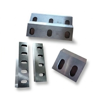 Lames de broyeur personnalisées SKD11/9CrSi, couteaux de broyage durables pour le recyclage du plastique, du bois et du caoutchouc