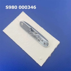 Cuchillas para Máquina de Coser Durkopp 887, Cuchilla Superior Móvil <span class=keywords><strong>0887</strong></span> 330100, Cuchilla Inferior Fija M345 M357 M346 M359, Piezas Originales - Product Image 4