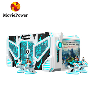 Chuyển động 360 thực tế ảo VR Simulator 9D Movie Cinema 8 chỗ ngồi trò chơi dự án 9D thực tế ảo rạp chiếu phim cho công viên giải trí - Product Image 1