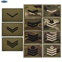 Badge brodé personnalisé en gros avec logo, support de badge allemand de la Seconde Guerre mondiale pour uniforme tactique, chapeau, sac à dos ou décoration de chasse