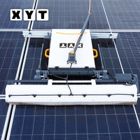 XYT Robot de nettoyage de panneaux solaires à économie d'énergie avec kit de nettoyage