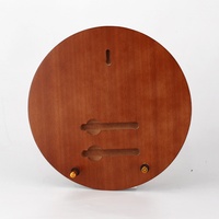 Plaque ronde en bois or Bronze Slivery Plaque Custom Company Award Certification Décoration Business Sublimation Marque Souvenir Cadeau