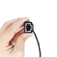 Cable Adaptador de Diagnóstico Honda de 3 Pines a OBD2 de 16 Pines para Herramienta de Diagnóstico de Motocicletas Honda, Escáner OBD2 para Motocicletas J1962 de 16 Pines