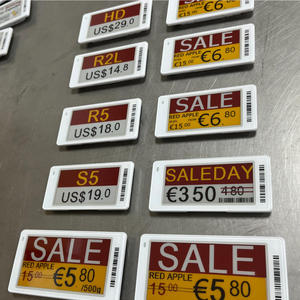 Bluetooth Ble Api Cloud E Ink Epd Digital Price Tags For Supermarkets Program Eas System Nfc Esl Electronic Shelf Talkers Labels - Product Image 3
