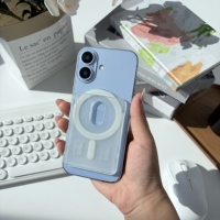 Portefeuille vertical coulissant pour 2 cartes, magnétique, en PC dépoli, accessoires de maintien pour iPhone, vente en gros